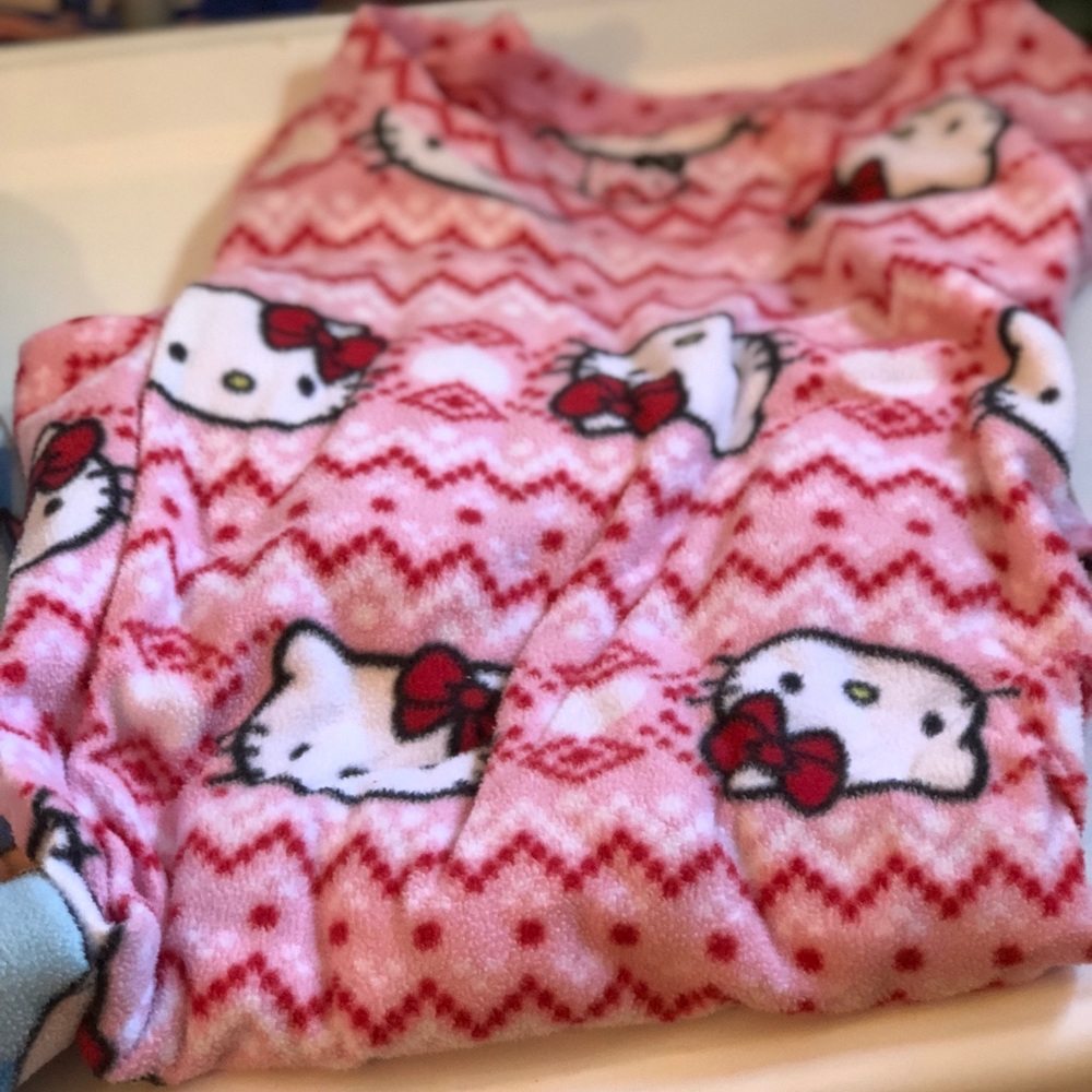 Hello kitty and Eeyore pjs night gowns